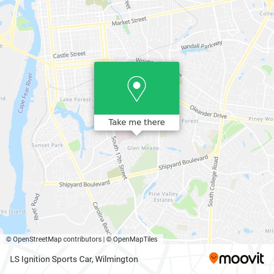 LS Ignition Sports Car map