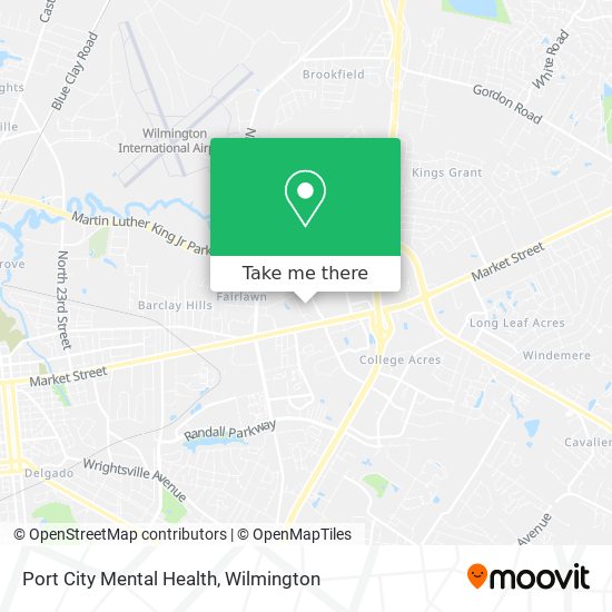 Port City Mental Health map