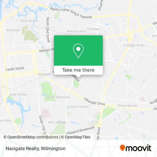 Navigate Realty map