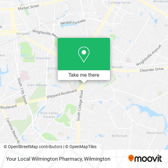 Mapa de Your Local Wilmington Pharmacy