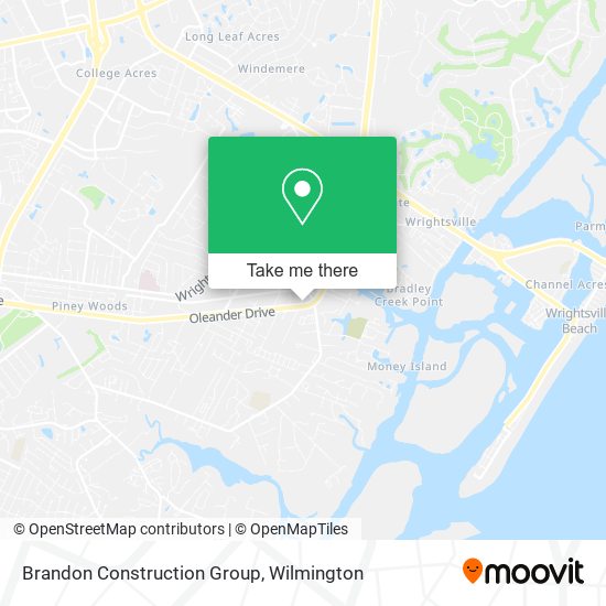 Mapa de Brandon Construction Group