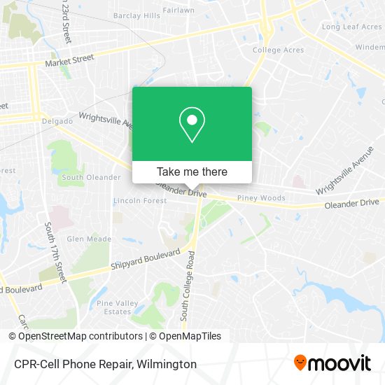 Mapa de CPR-Cell Phone Repair