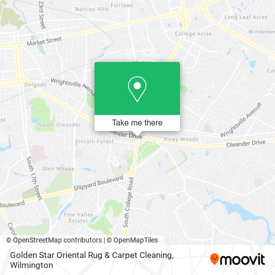 Mapa de Golden Star Oriental Rug & Carpet Cleaning