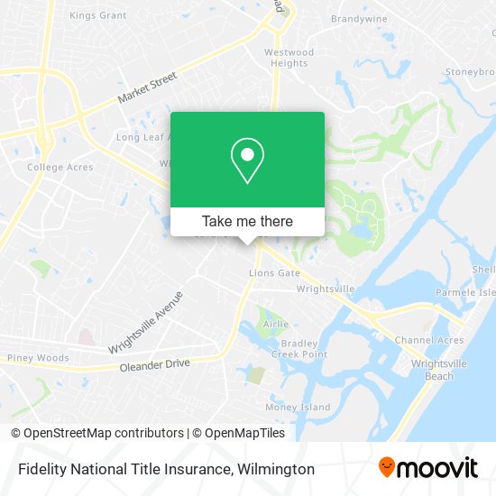 Mapa de Fidelity National Title Insurance