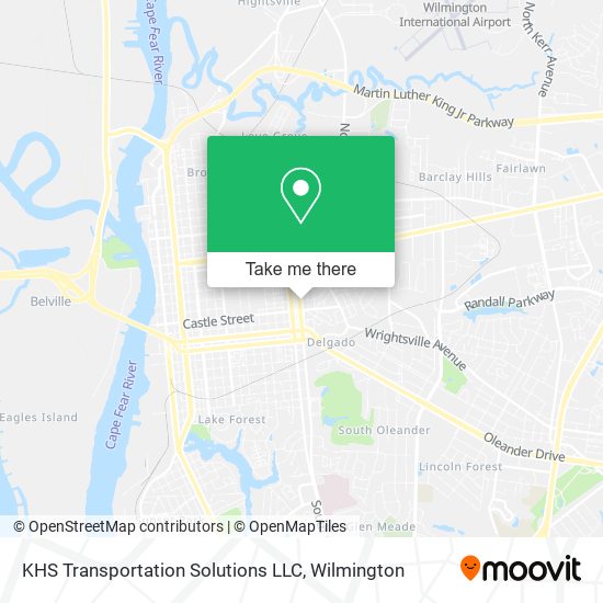 Mapa de KHS Transportation Solutions LLC