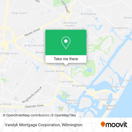Mapa de Vandyk Mortgage Corporation
