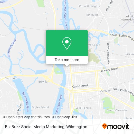 Mapa de Biz Buzz Social Media Marketing