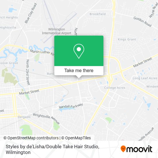 Mapa de Styles by de'Lisha / Double Take Hair Studio