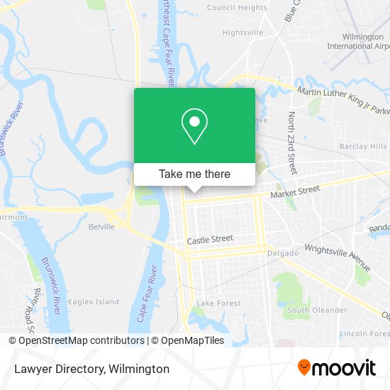 Mapa de Lawyer Directory