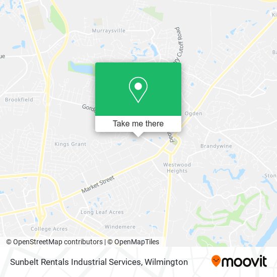 Mapa de Sunbelt Rentals Industrial Services