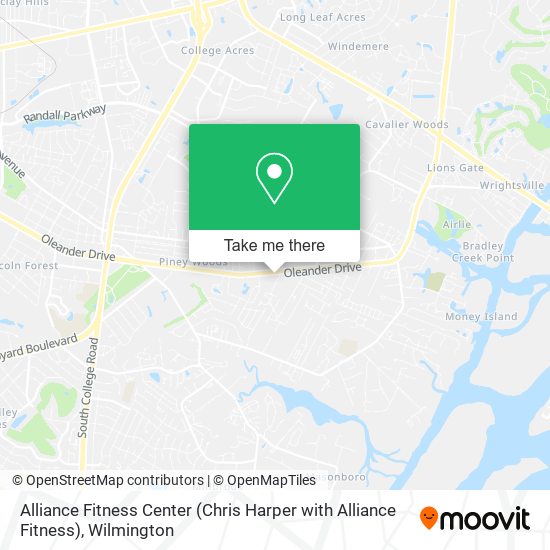 Mapa de Alliance Fitness Center (Chris Harper with Alliance Fitness)