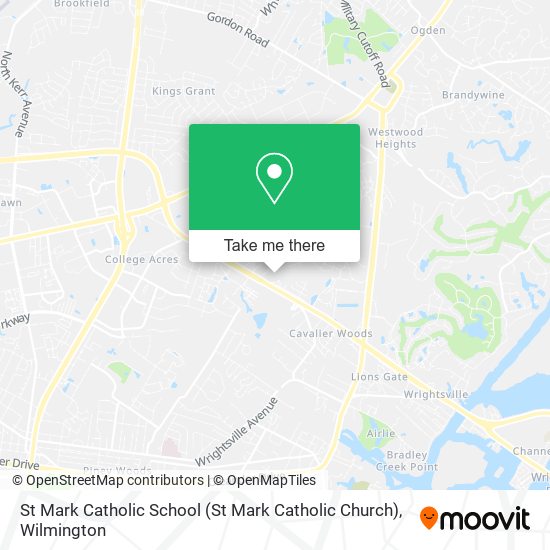 Mapa de St Mark Catholic School