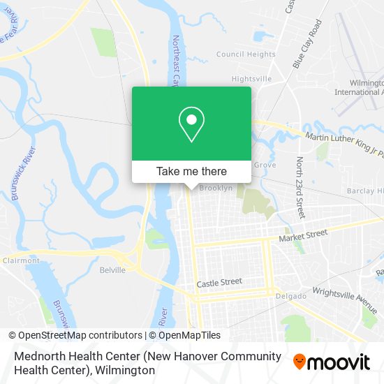 Mednorth Health Center (New Hanover Community Health Center) map