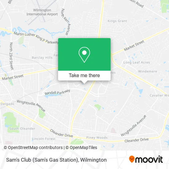 Sam's Club (Sam's Gas Station) map