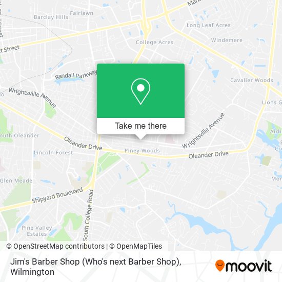 Jim's Barber Shop (Who's next Barber Shop) map