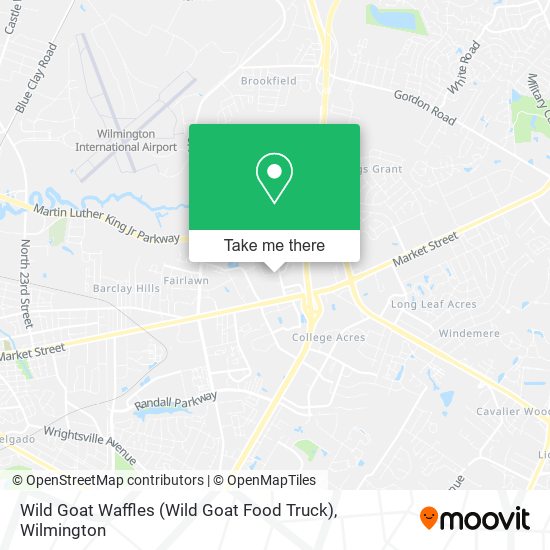 Mapa de Wild Goat Waffles (Wild Goat Food Truck)