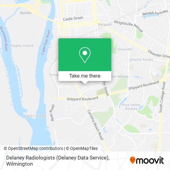 Delaney Radiologists (Delaney Data Service) map