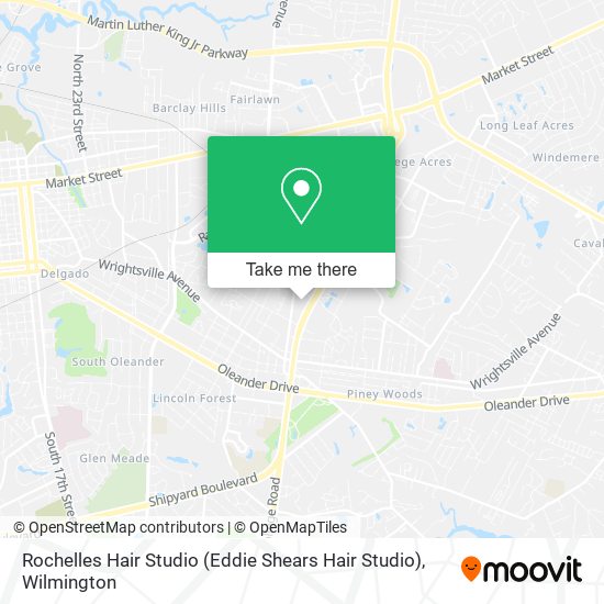 Mapa de Rochelles Hair Studio (Eddie Shears Hair Studio)