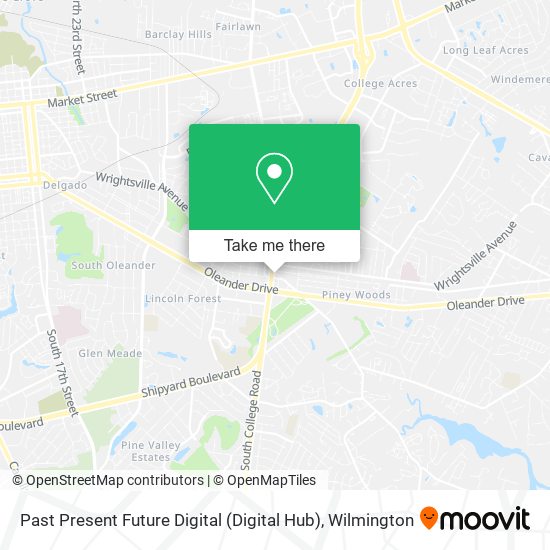 Mapa de Past Present Future Digital (Digital Hub)