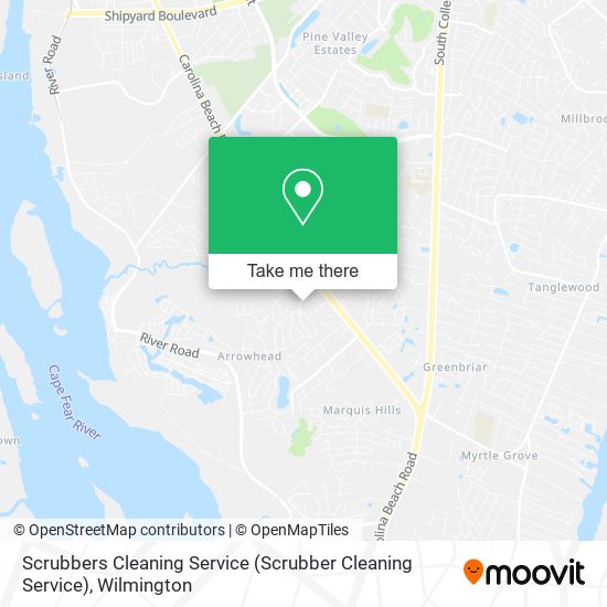 Mapa de Scrubbers Cleaning Service (Scrubber Cleaning Service)