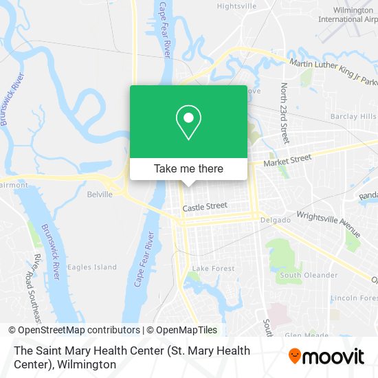 The Saint Mary Health Center (St. Mary Health Center) map