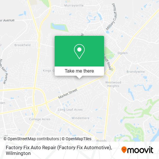 Factory Fix Auto Repair (Factory Fix Automotive) map