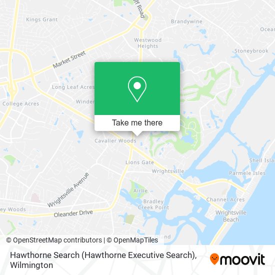 Mapa de Hawthorne Search (Hawthorne Executive Search)