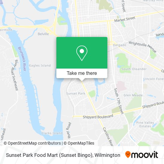 Sunset Park Food Mart (Sunset Bingo) map