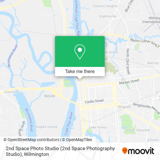 2nd Space Photo Studio map