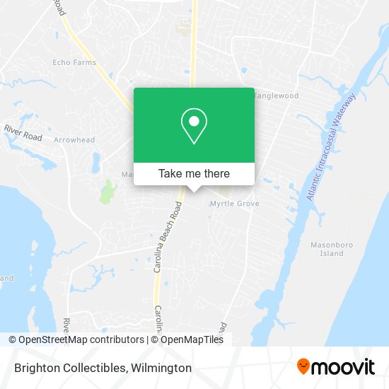 Brighton Collectibles map