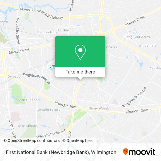 Mapa de First National Bank (Newbridge Bank)