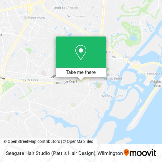 Mapa de Seagate Hair Studio (Patti's Hair Design)