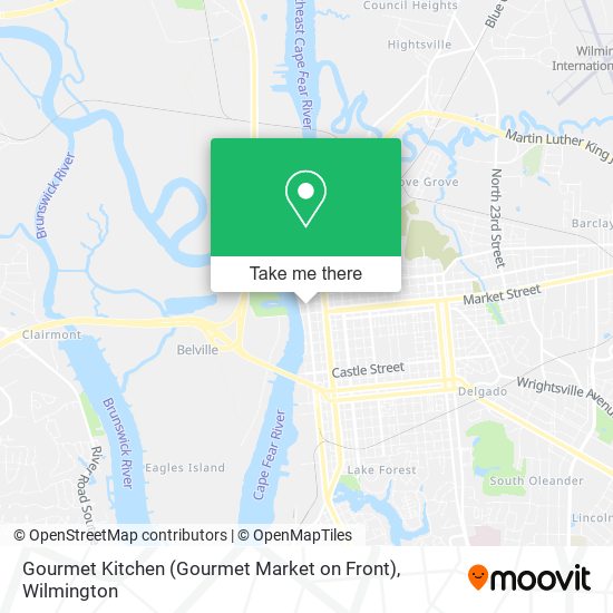 Gourmet Kitchen (Gourmet Market on Front) map