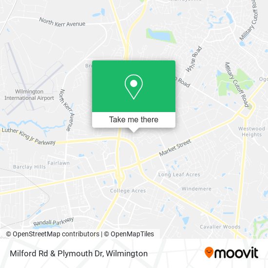 Mapa de Milford Rd & Plymouth Dr