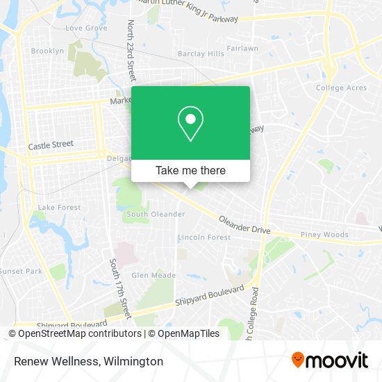 Renew Wellness map