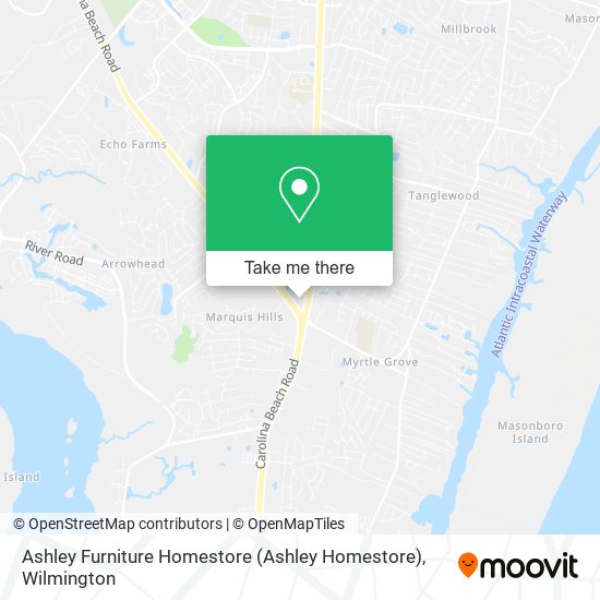 Ashley Furniture Homestore (Ashley Homestore) map