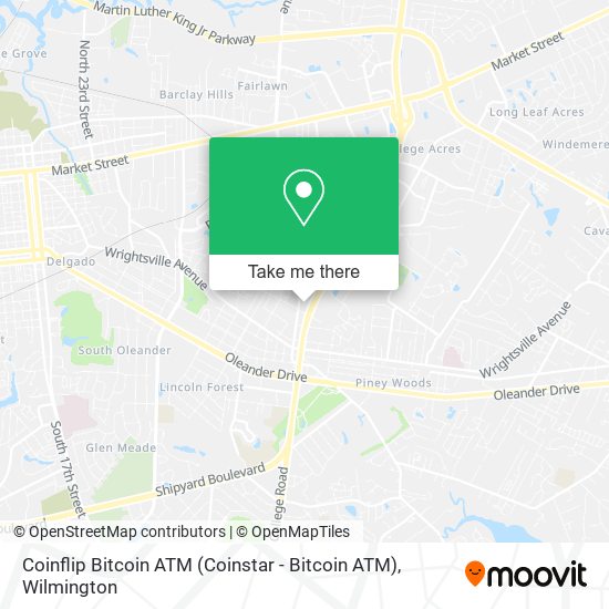 Coinflip Bitcoin ATM (Coinstar - Bitcoin ATM) map