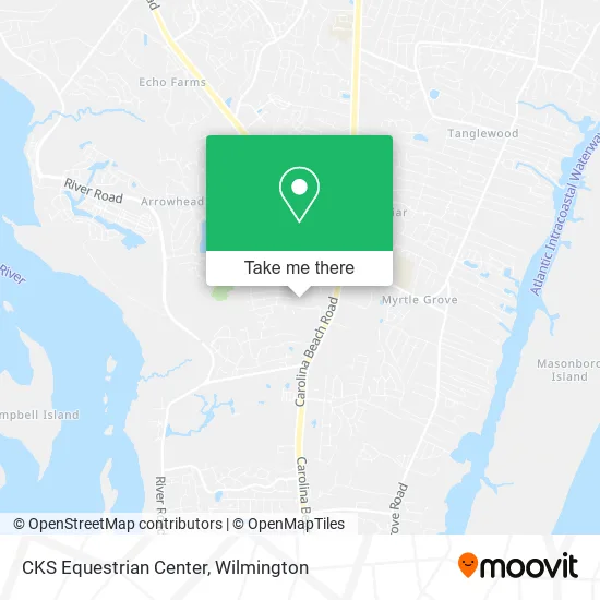 CKS Equestrian Center map