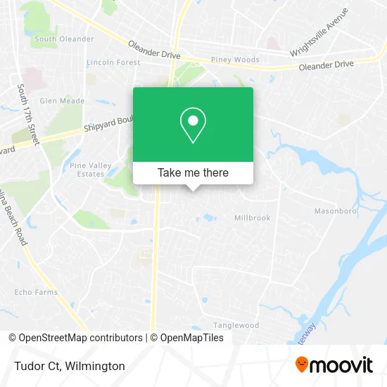 Tudor Ct map