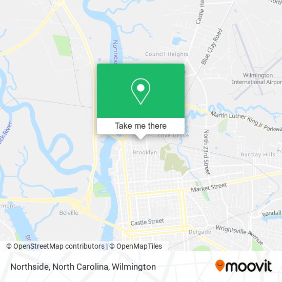 Mapa de Northside, North Carolina