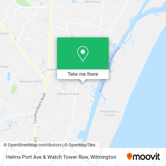Mapa de Helms Port Ave & Watch Tower Row
