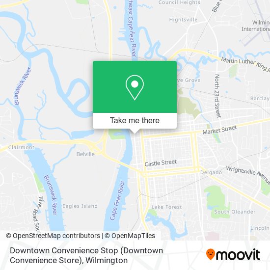 Mapa de Downtown Convenience Stop (Downtown Convenience Store)