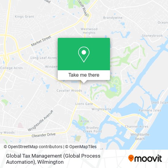 Global Tax Management (Global Process Automation) map