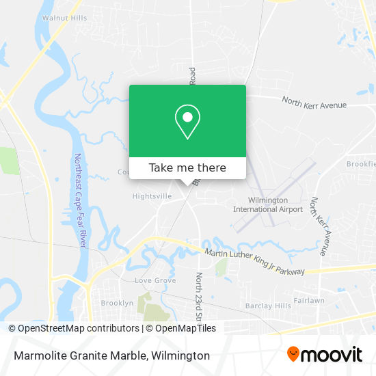 Marmolite Granite Marble map