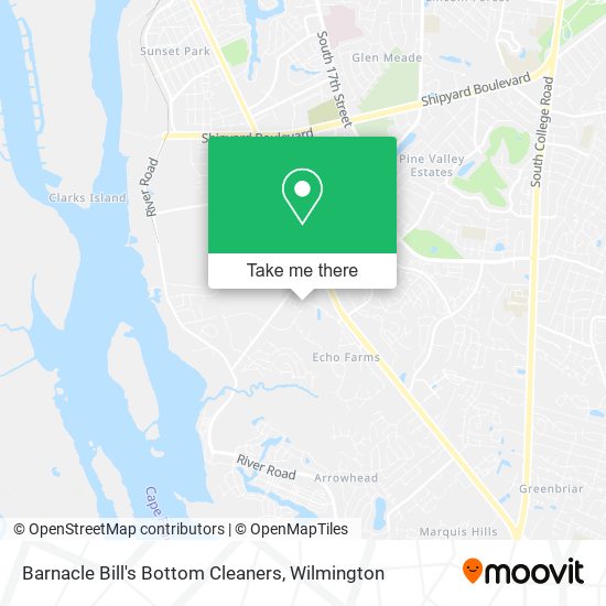 Mapa de Barnacle Bill's Bottom Cleaners