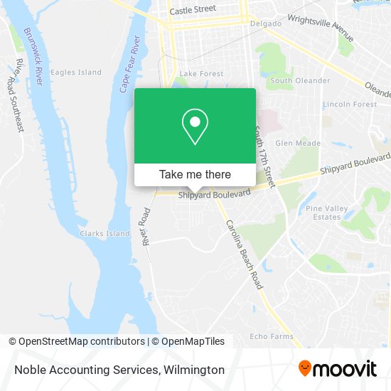 Noble Accounting Services map