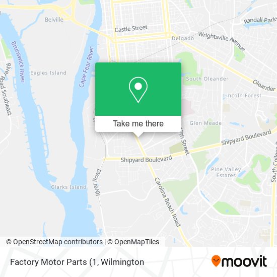 Factory Motor Parts map