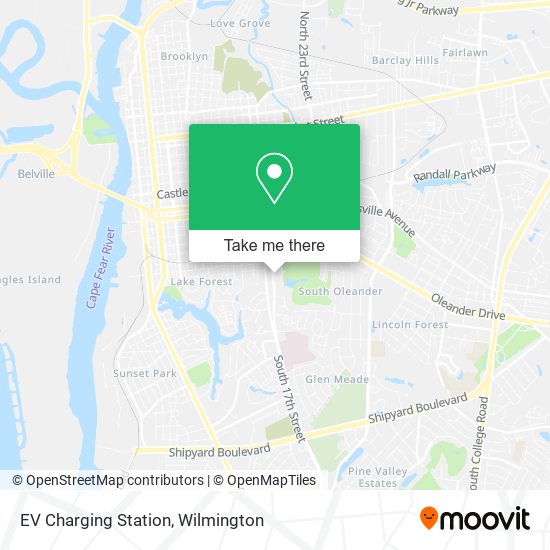 EV Charging Station map