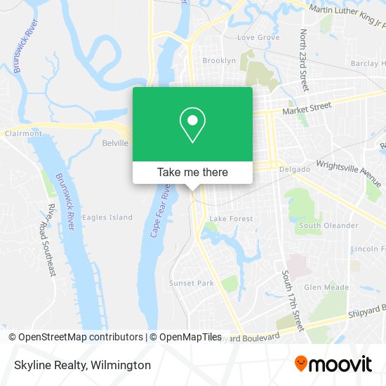 Skyline Realty map