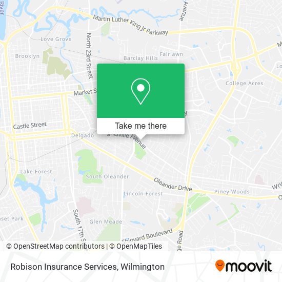 Robison Insurance Services map